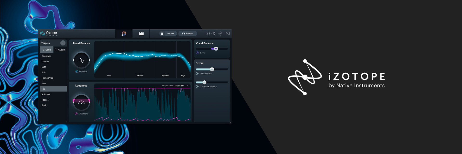iZotope Ozone  11  Elements  -- Mastering Plugin